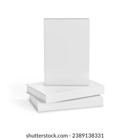 A Book on white background