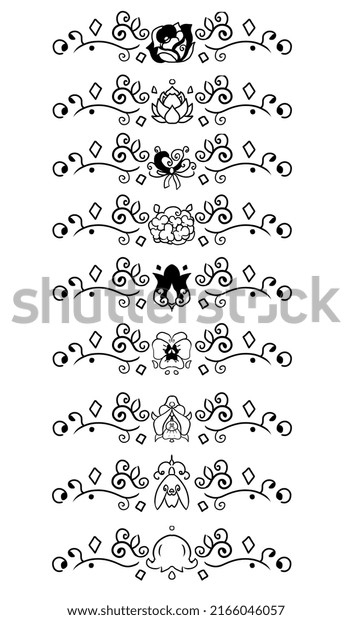 bookmark line flower The Lotus Flower\
hydrangea tulip Aconite Lily Of The Valley\
\
\
\

