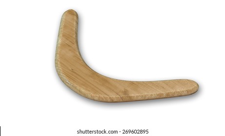 Boomerang Isolated On White Background