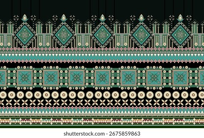 A border design is a decorative element used to frame or edge visual content, enhancing its appearance and drawing attention to the main subject. Found in graphic design, architecture, textiles.