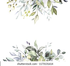 Botanical Design Herbal Banners On White Stock Illustration 1173131614 ...