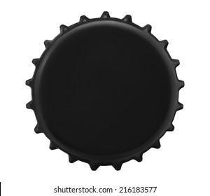 Bottle Cap Isolated On White Background