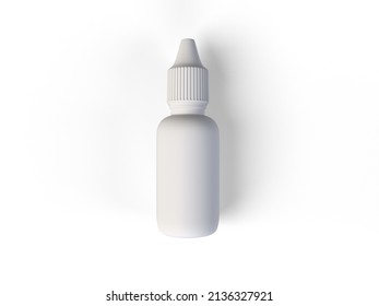 Bottle Eye Dropper - Bottle Eye Dropper Mockup - 3d Rendering