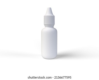 Bottle Eye Dropper - Bottle Eye Dropper Mockup - 3d Rendering