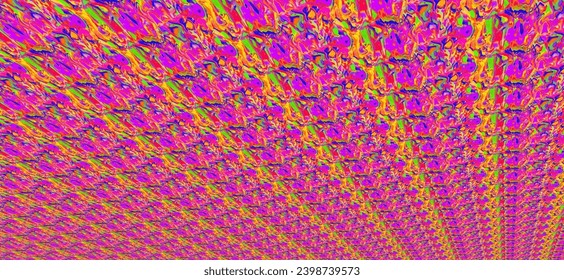 Bottom view, abstract perspective projection