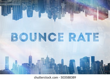 Bounce Rate Concept Image