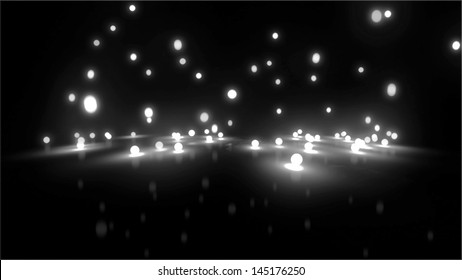 Bouncing light balls background can be use for any fashion theme and graphic design .