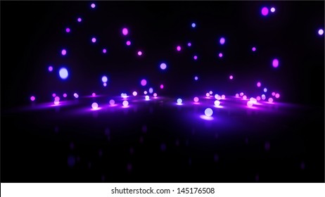 Bouncing light balls background can be use for any fashion theme and graphic design .