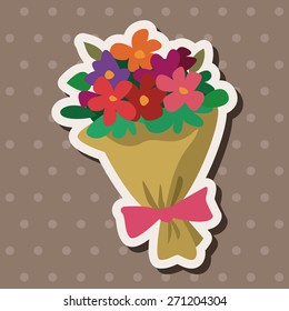 Cartoon Flower Bouquet Images Stock Photos Vectors Shutterstock