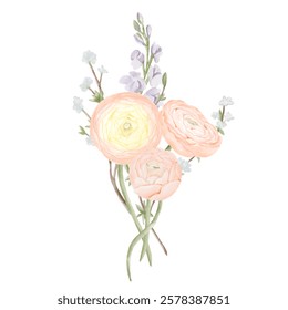 Ramo flores Ranunculus con