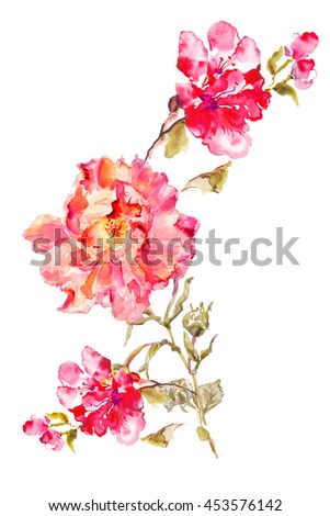 Similar – Image, Stock Photo Spring impression Flower