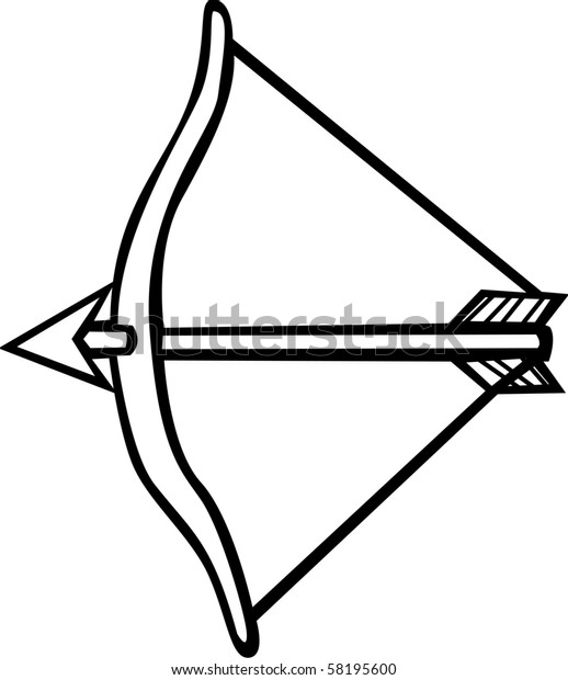 Bow Arrow Stock Illustration