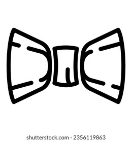 Bow tie icon. Outline bow tie icon for web design isolated on white background - Powered by Shutterstock