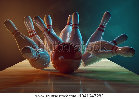Bowling (3D Rendering)