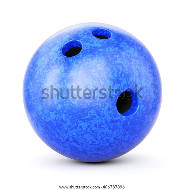 Bowling Ball Blue Marble Texture Isolated Stock Illustration 406787896 ...