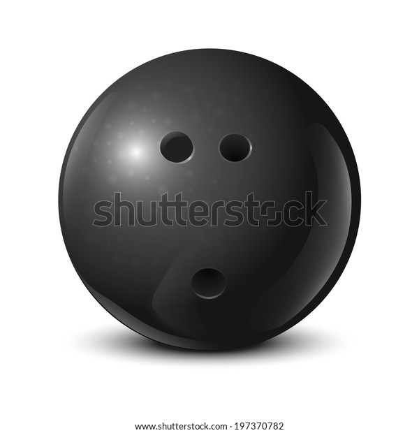 Bowling Ball Texture Isolated On White Stock Illustration 197370782