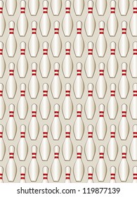 Bowling Pin Tileable Pattern