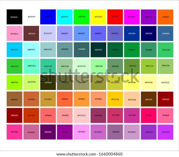 Box diagram for basic\
RGB color code
