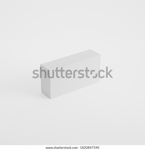 Download Box Packaging Product Photo Mockup Rubber Stock Illustration 1820847590