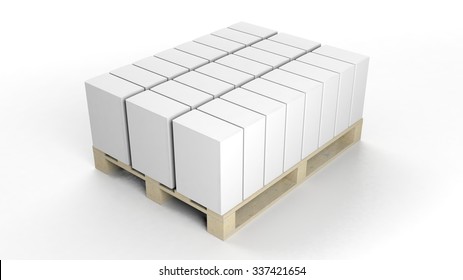 Download Pallet Mockup High Res Stock Images Shutterstock