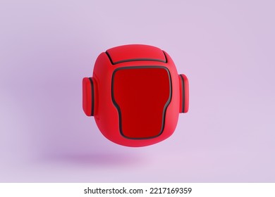 Boxing Headgear 3d Rendering Illustration