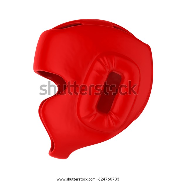 Boxing Headgear Isolated 3d Rendering Stock Illustration 624760733