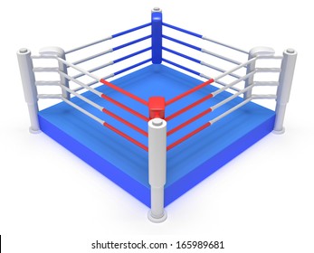 Boxing Ring High Resolution 3d Render Stock Illustration 165989831 ...