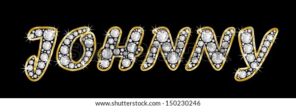 Boy Male Name Johnny Made Shiny Stock Illustration 150230246 | Shutterstock