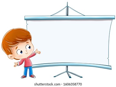 Ilustraciones, imágenes y vectores de stock sobre Niños Exponiendo En Clase  | Shutterstock