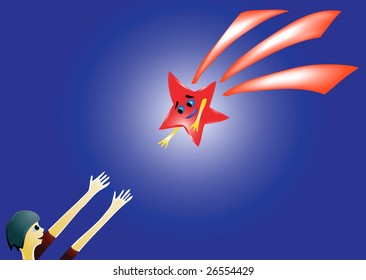 boy with star