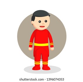 Boy Using Fire Fighter Custom - Powered by Shutterstock