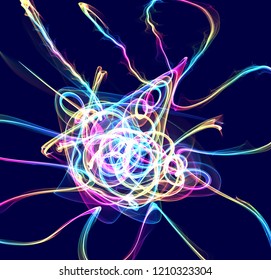 Brain Cell Nerve Endings Neurons 3d Stock Illustration 1210323304 ...