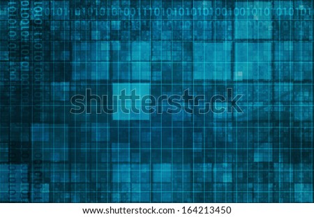 Brain Computer Interface with Square Digital Art Blocks