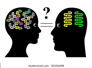 Brain Differences. Male Brains And Female Brains Function In Different Ways