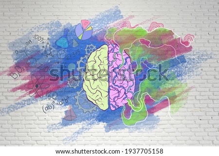 Similar – Nach links. Business