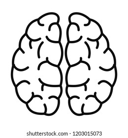 Brain Neurons Icon Outline Brain Neurons Stock Illustration 1203015073 ...