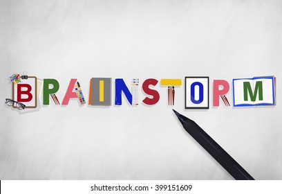 Brainstorm Planning Thinking Analysis Sharing Concept