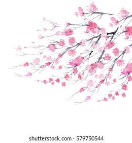 Dessin Cerisier Japonais Images Photos Et Images Vectorielles De Stock Shutterstock