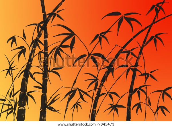 Branches of a bamboo