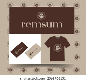 Brand Guidelines Poster Layout, Simple style and modern Brand Guidelines, Brand identity Template.
