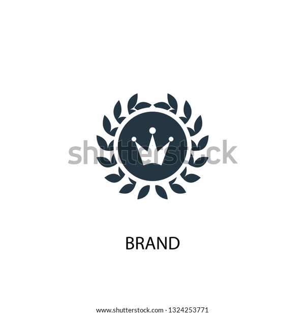 brand icon. Simple element\
illustration. brand concept symbol design. Can be used for web and\
mobile.