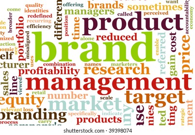 Branding Market Product Word Cloud Background Stock Illustration ...