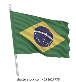 Brazil Brasil Flag Stock Illustration 191617778 | Shutterstock