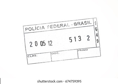 Brazil Passport Stamp