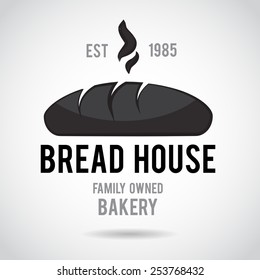 Bread house creative, modern design.