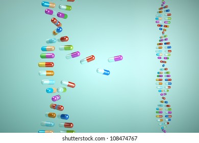 Break The DNA Chain, Made ??of Pills In Flight