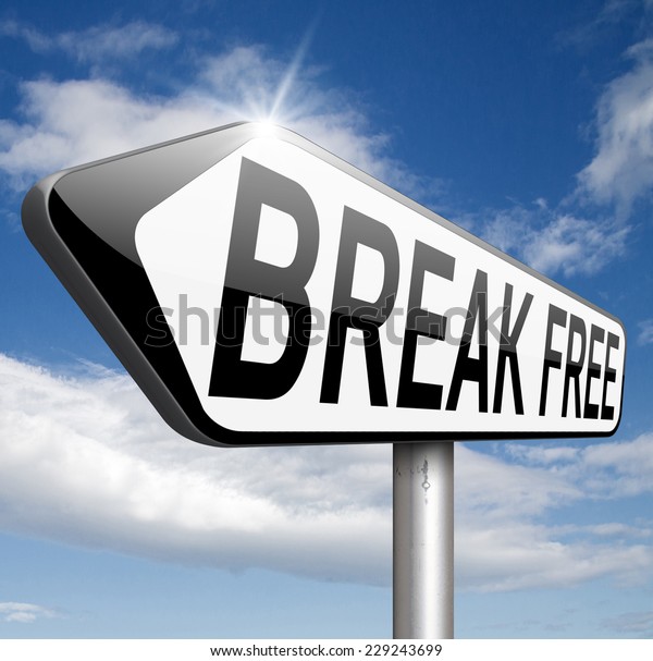 Break Free Prison Pressure Quit Job Stock Illustration 229243699