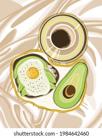 朝食 おしゃれ のイラスト素材 画像 ベクター画像 Shutterstock