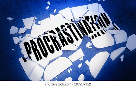 Breaking procrastination 