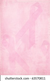 breast cancer awareness pink ribbon background